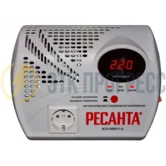 Стабилизатор напряжения серии LUX РЕСАНТА АСН-500Н/1-Ц