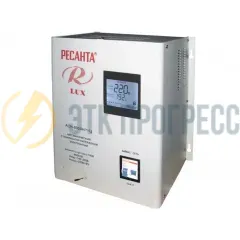 Стабилизатор напряжения серии LUX РЕСАНТА АСН-8000Н/1-Ц