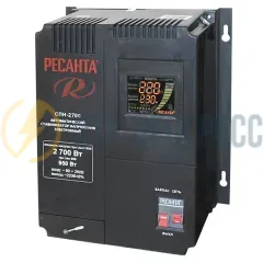 Однофазный цифровой стабилизатор пониженного напряжения РЕСАНТА СПН-2700