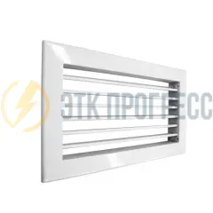 Решетки с поворотными жалюзи АМН-К 600x150