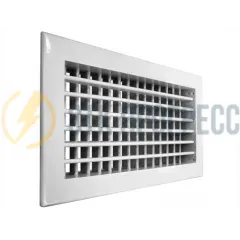 Решетки с поворотными жалюзи АДН 200x100