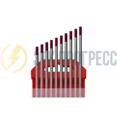 КЕДР Электроды вольфрамовые КЕДР WT-20-175 Ø 3,2 мм (красный) DC