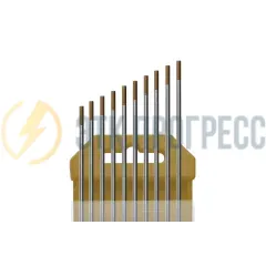 КЕДР Электроды вольфрамовые КЕДР WL-15-175 Ø 2,4 мм (золотистый) AC/DC
