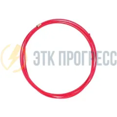 КЕДР Канал направляющий тефлон КЕДР PRO (1,0–1,2) 3,5 м красный