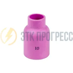 КЕДР Сопло керамическое БОЛ. ГАЗ ЛИНЗА КЕДР (TIG-17–18–26 PRO/EXPERT) № 10 / Ø 16,0 мм