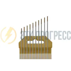 КЕДР Электроды вольфрамовые КЕДР WL-15-175 Ø 1,6 мм (золотистый) AC/DC