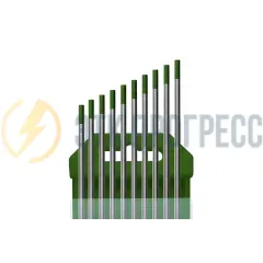 КЕДР Электроды вольфрамовые КЕДР ВП-175 Ø 3,0 мм (зелёный) AC/DC