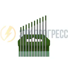КЕДР Электроды вольфрамовые КЕДР ВП-175 Ø 2,4 мм (зелёный) AC/DC