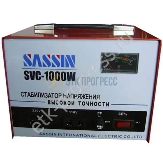 Стабилизатор SASSIN SVC-3000 VA