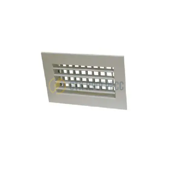 Решетка с фиксированными жалюзи АЛН-К 500x150